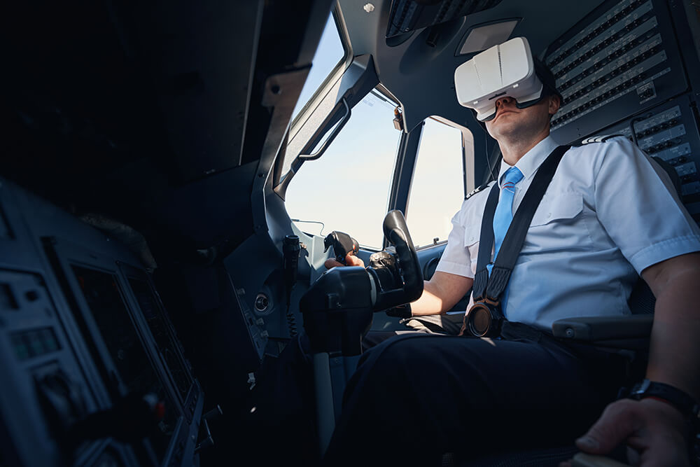 Aircraft safety check training - LeoXR
